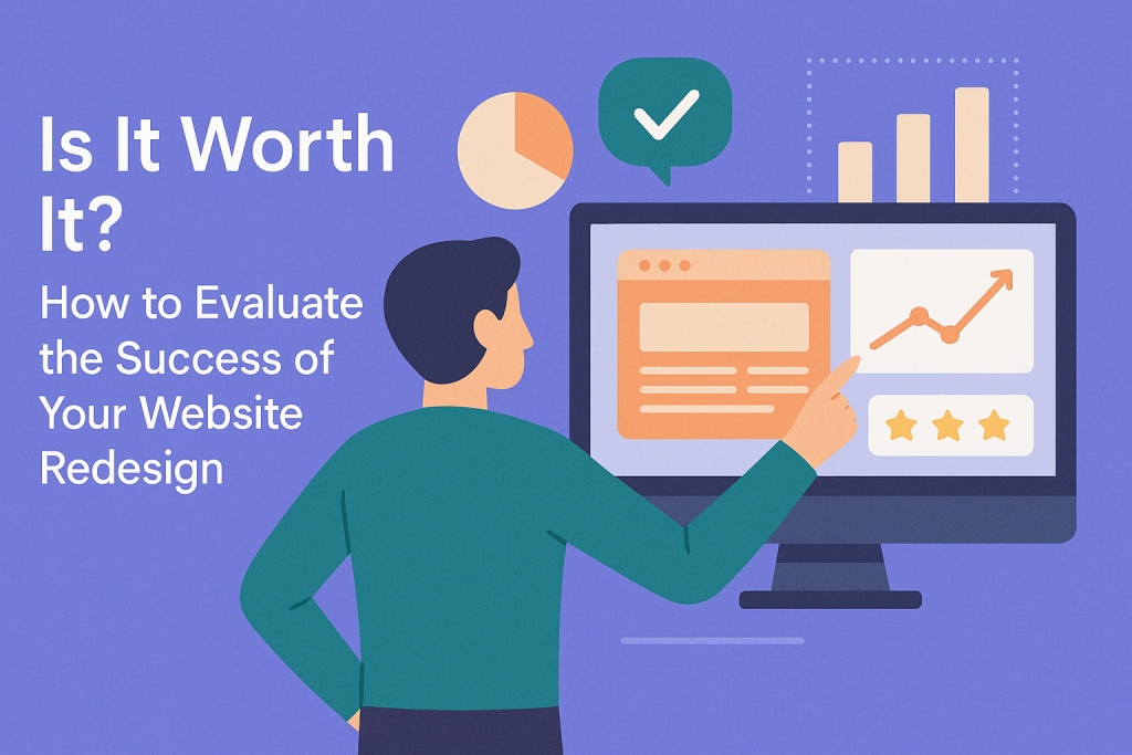 Is it Worth It? How to Evaluate the Success of Your Website Redesign 1 Is it Worth It? How to Evaluate the Success of Your Website Redesign