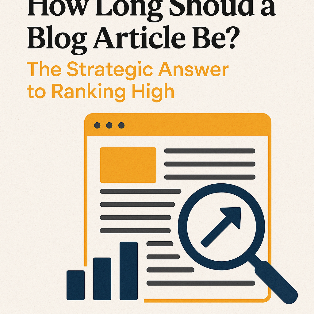 How Long Should a Blog Article Be? The Strategic Answer to Ranking High 3 How Long Should a Blog Article Be? The Strategic Answer to Ranking High