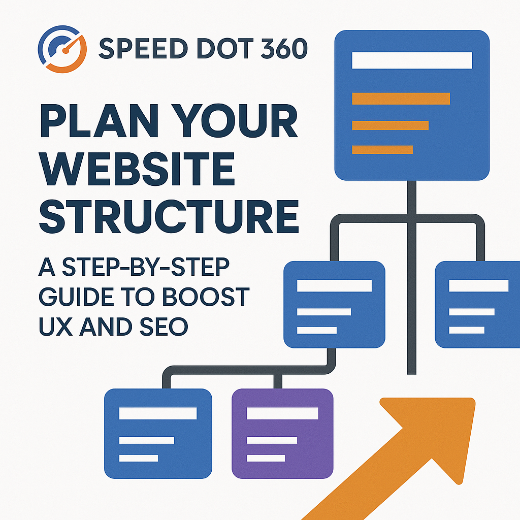 Plan Your Website Structure With Speed Dot 360 | A Step-by-Step Guide to Boost UX and SEO 1 Plan Your Website Structure With Speed Dot 360 | A Step-by-Step Guide to Boost UX and SEO