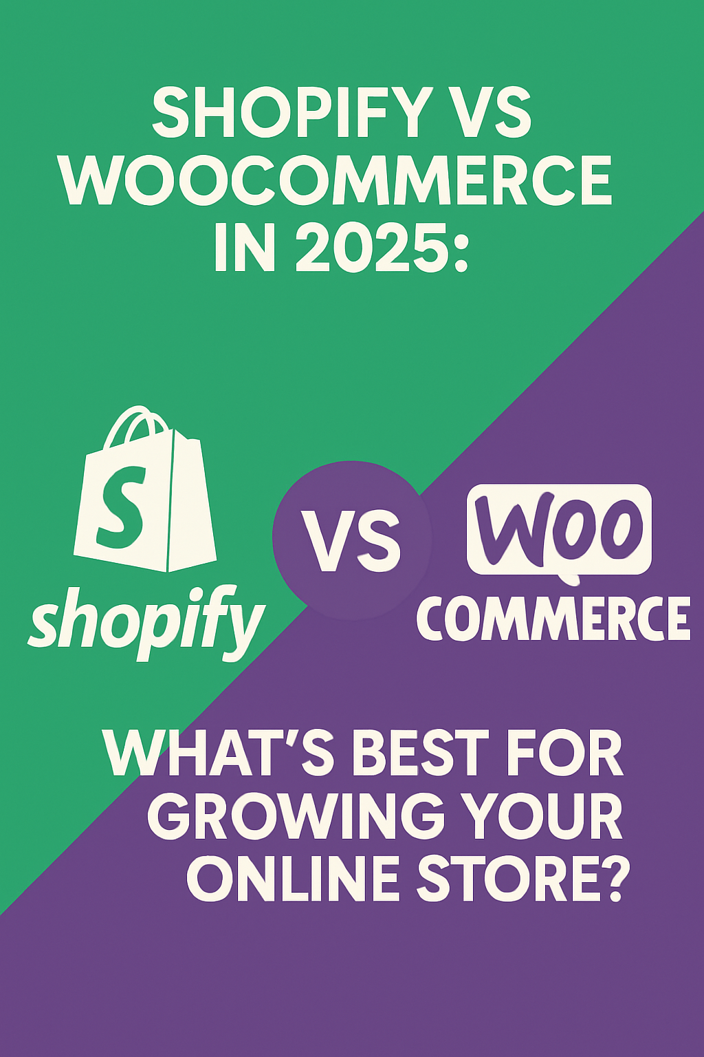 Shopify And WooCommerce in 2025: What's Best for Growing Your Online Store?